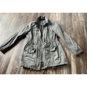 Bass utility jacket gray size small